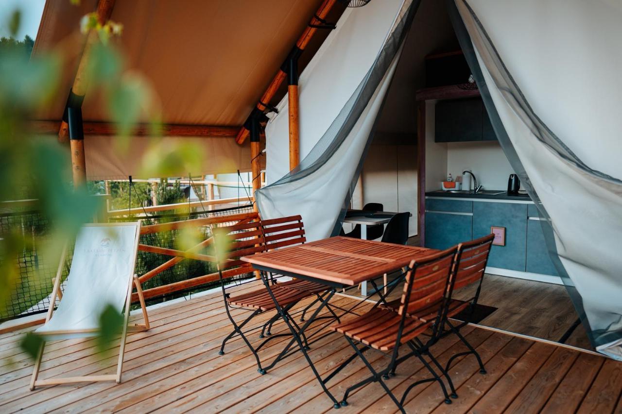 Lakeside Petzen Glamping Unterlibitsch Esterno foto