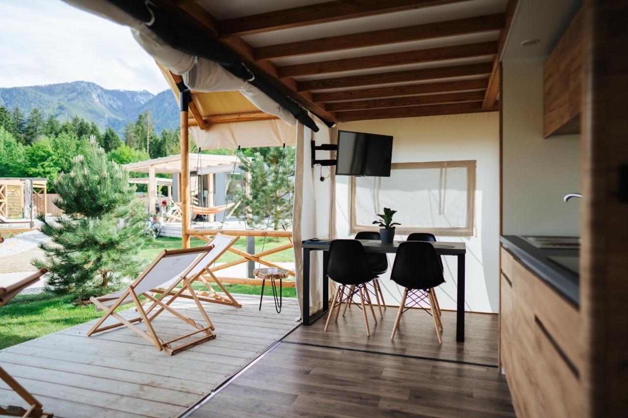Lakeside Petzen Glamping Unterlibitsch Esterno foto